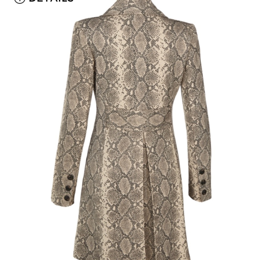 CAbi Beige and Black Snake Print Jacket - Picture 6 of 6